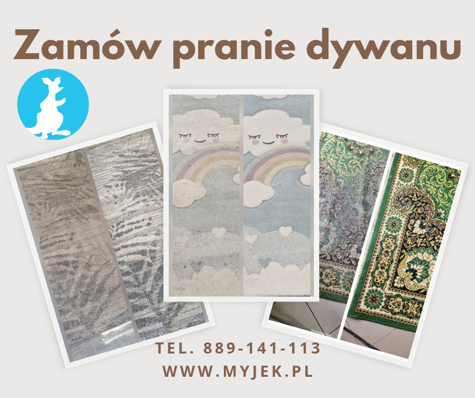 Odbieramy dywany, pierzemy i odwozimy czyste u pachnące!